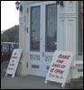 Period Open for Business sign at Silva's Fine Jewelry